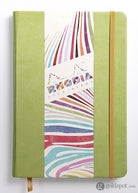 Rhodia 5.5 x 8.25 Rhodiarama Webbies Notebook in Anise Lined Notebooks Journals