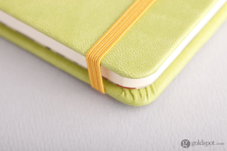 Rhodia 5.5 x 8.25 Rhodiarama Webbies Notebook in Anise Lined Notebooks Journals