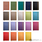 Rhodia 5.5 x 8.25 Rhodiarama Webbies Notebook in Chocolate Lined Notebooks Journals