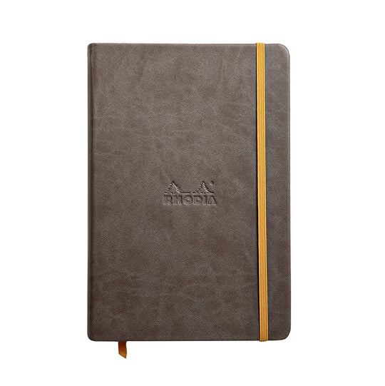 Rhodia Rhodiarama A5 Webbies Notebook in Chocolate - 5.5 x 8.25