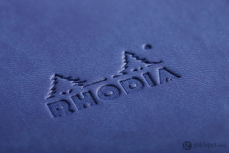 Rhodia 5.5 x 8.25 Rhodiarama Webbies Notebook in Sapphire Notebooks Journals