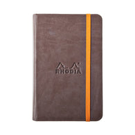 Rhodia Rhodiarama A6 Webbies Notebook in Chocolate - 3.5 x 5.5