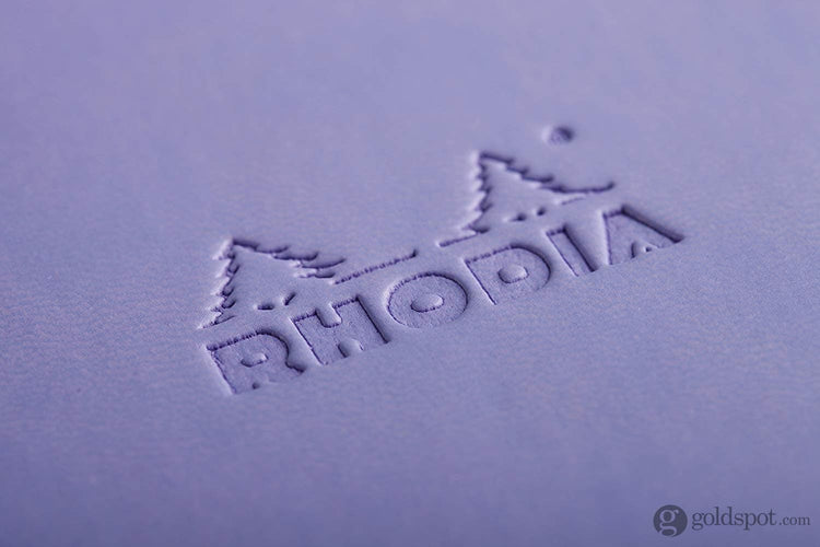 Rhodia 3.5 x 5.5 Rhodiarama Webbies Notebook in Iris Notebook