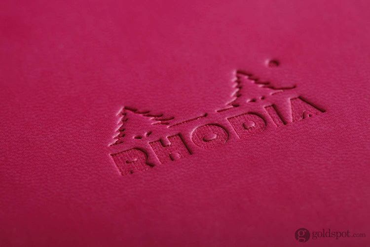 Rhodia 3.5 x 5.5 Rhodiarama Webbies Notebook in Raspberry Notebook