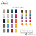 Rhodia 3.5 x 5.5 Rhodiarama Webbies Notebook in Sapphire Notebook