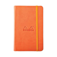Rhodia Rhodiarama A6 Webbies Notebook in Tangerine - 3.5 x 5.5