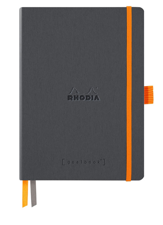 Rhodia Rhodiarama Dotted Goalbook in Titane - 5.5 in x 8.25