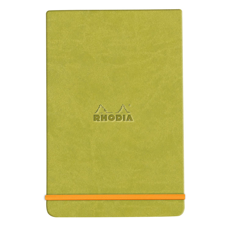Rhodia Rhodiarama Webnotepad in Anise - 5.5 in x 8.25 in notepad
