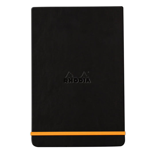Rhodia Rhodiarama Webnotepad in Black - 3.5 in x 5.5 in