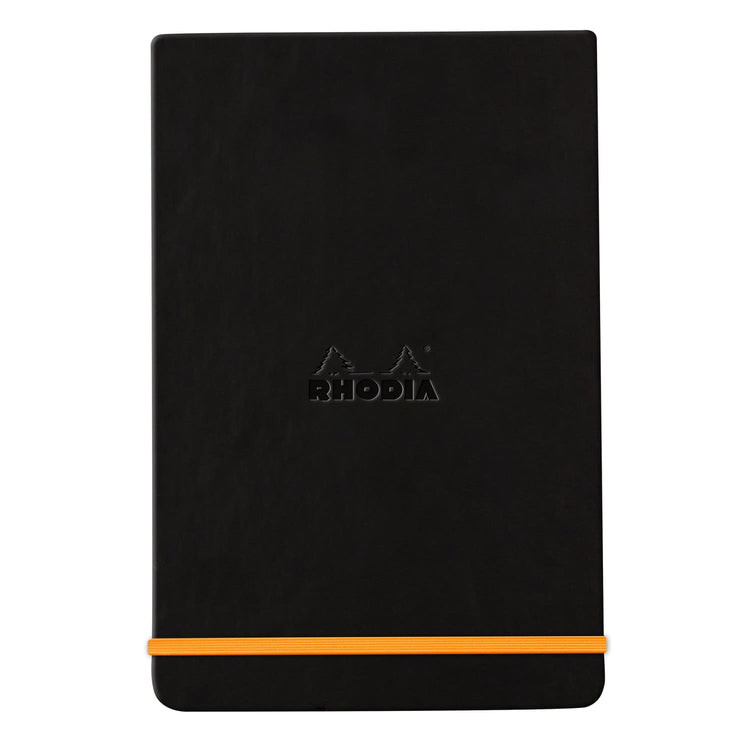 Rhodia Rhodiarama Webnotepad in Black - 5.5 in x 8.25 in Pen