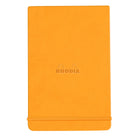 Rhodia Rhodiarama Webnotepad in Orange - 5.5 in x 8.25 in Pen