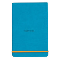 Rhodia Rhodiarama Webnotepad in Turquoise - 3.5 in x 5.5 in