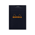 Rhodia Staplebound Notepad in Black - 3.375 x 4.75 Notebooks Journals