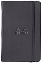 Rhodia Webnotebook in Black - 3.5 x 5.5 Lined Notebooks Journals