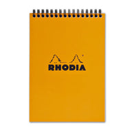 Rhodia Wirebound Paper Notebook in Orange - 5.8 x 8.3