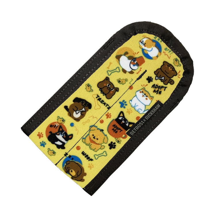 Rickshaw Bagworks 2-Pen Sleeve Retro 51 Combo Dog and Cat Pen Cases