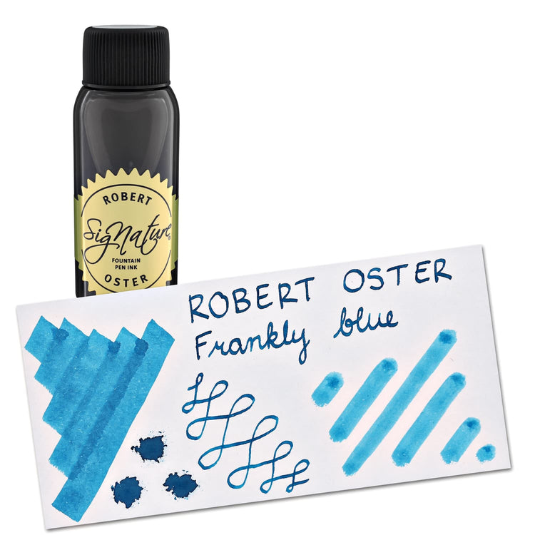 Robert Oster Bottled Ink in Frankly Blue - 50 mL Bottled Ink