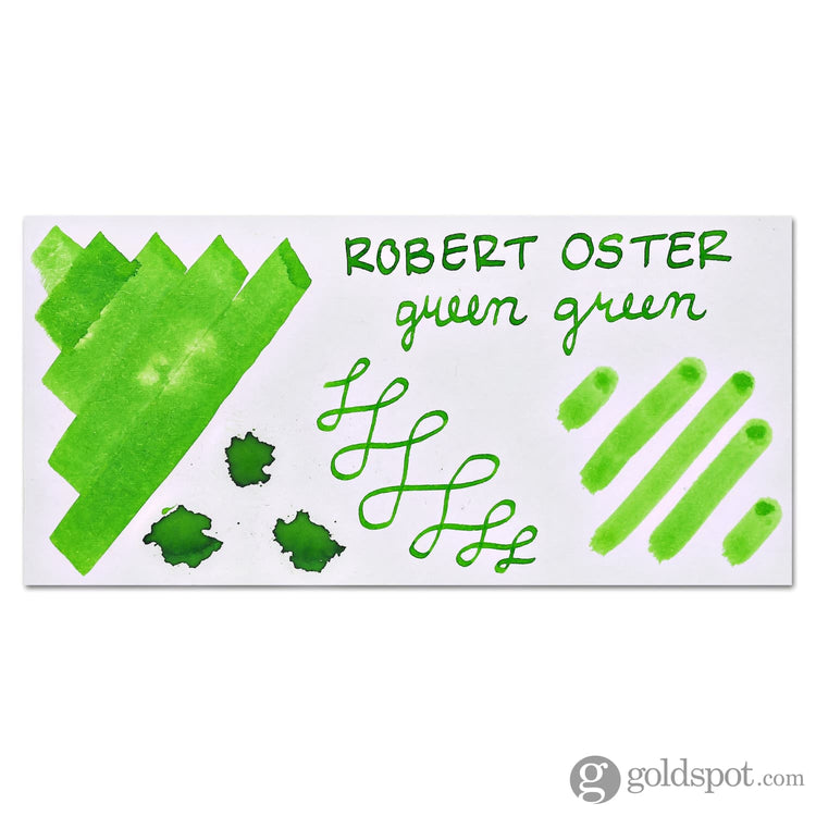 Robert Oster Bottled Ink in Green Green - 50 mL Bottled Ink