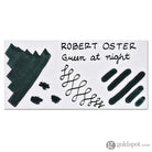 Robert Oster Bottled Ink in Green at Night - 50 mL Bottled Ink
