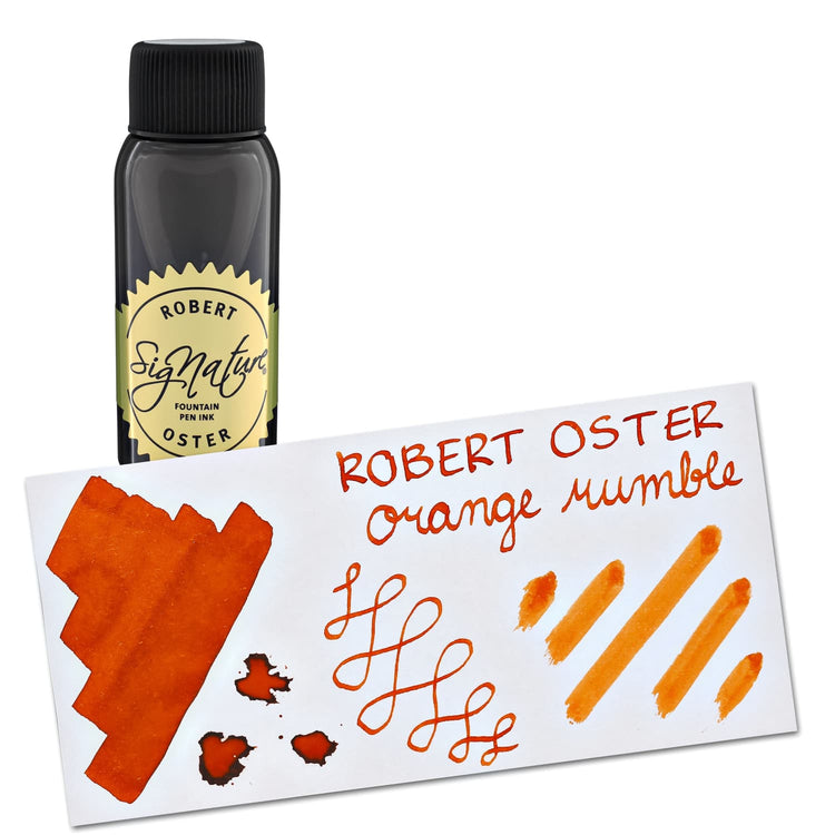 Robert Oster Bottled Ink in Orange Rumble - 50 mL Bottled Ink