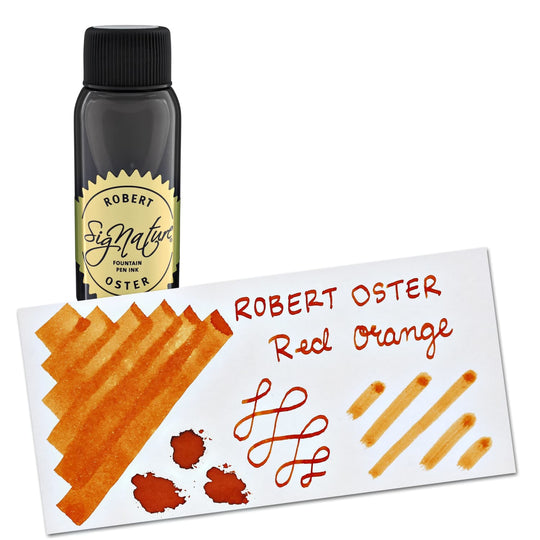 Robert Oster Bottled Ink in Red Orange - 50 mL