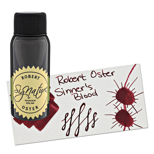 Robert Oster Bottled Ink in Sinner's Blood - 50 mL