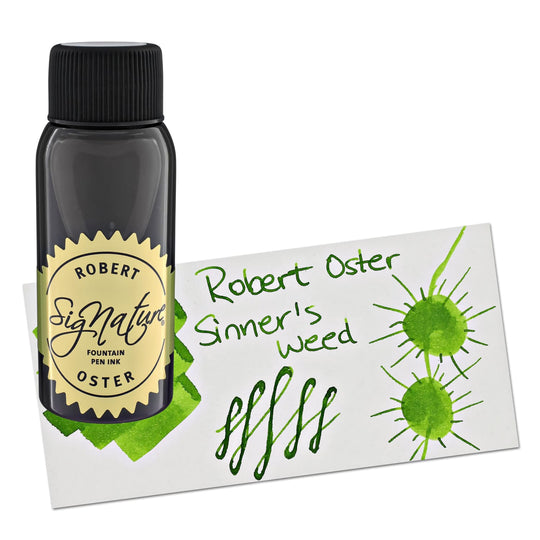 Robert Oster Bottled Ink in Sinner's Weed - 50 mL