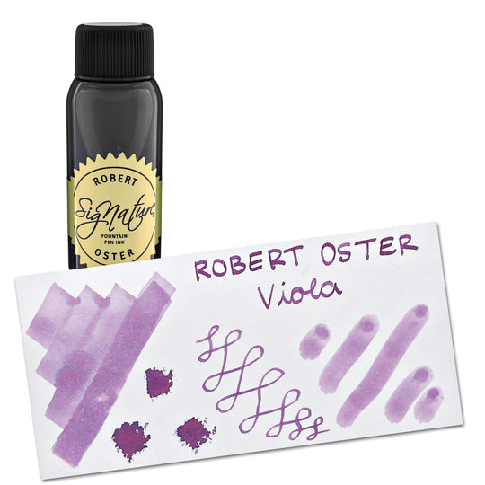 Robert Oster Bottled Ink in Viola Light Purple - 50 mL