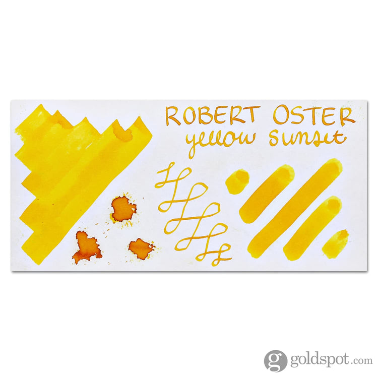 Robert Oster Bottled Ink in Yellow Sunset - 50 mL Bottled Ink