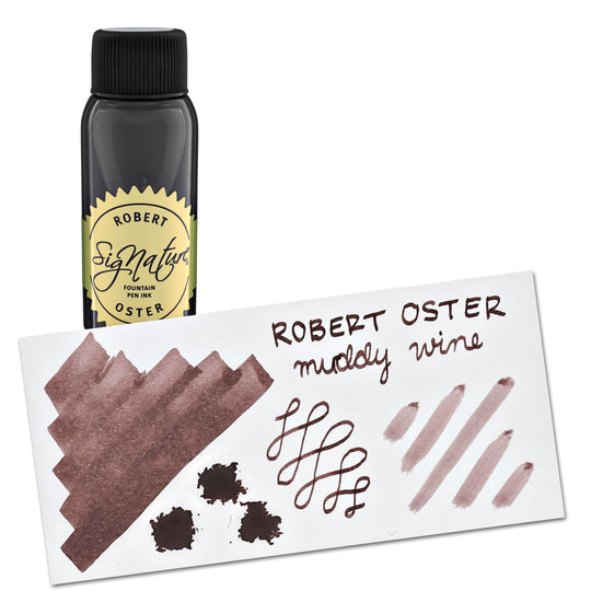 Robert Oster MudPack Bottled Ink in Muddy Wine - 50 mL