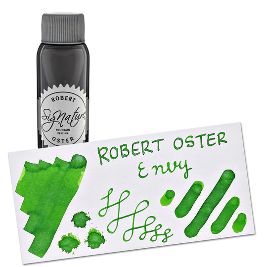 Robert Oster Shake ‘N’ Shimmy Bottled Ink in Envy Green - 50 mL