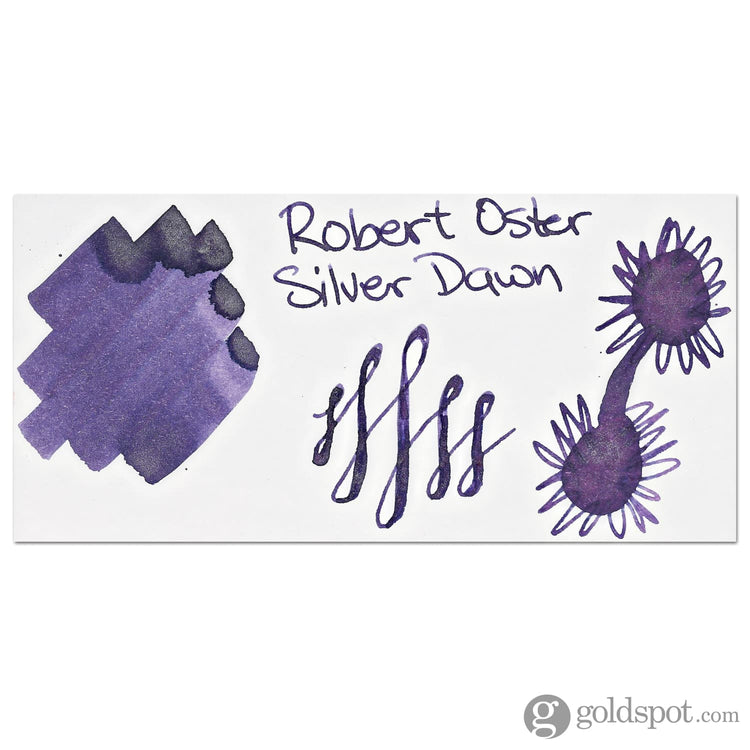 Robert Oster Shake ’N’ Shimmy Bottled Ink in Silver Dawn - 50mL