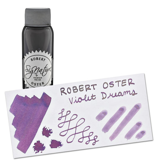 Robert Oster Shake ‘N’ Shimmy Bottled Ink in Violet Dreams - 50 mL