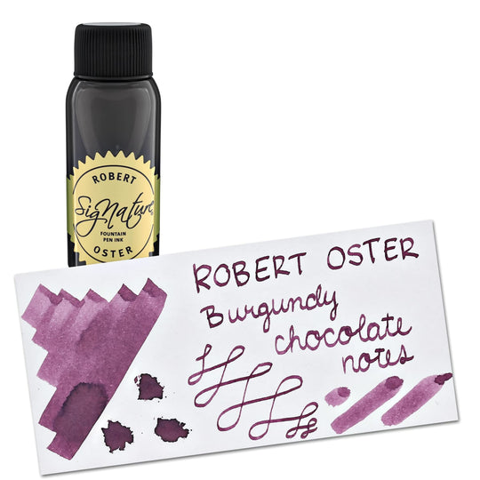 Robert Oster Signature Bottled Ink in Burgundy Chocolate Notes - 50 mL