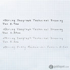 Rotring Isograph Technical College Drawing Pens (0.20 - 0.70 mm) - Set of 3 Drawing Pen