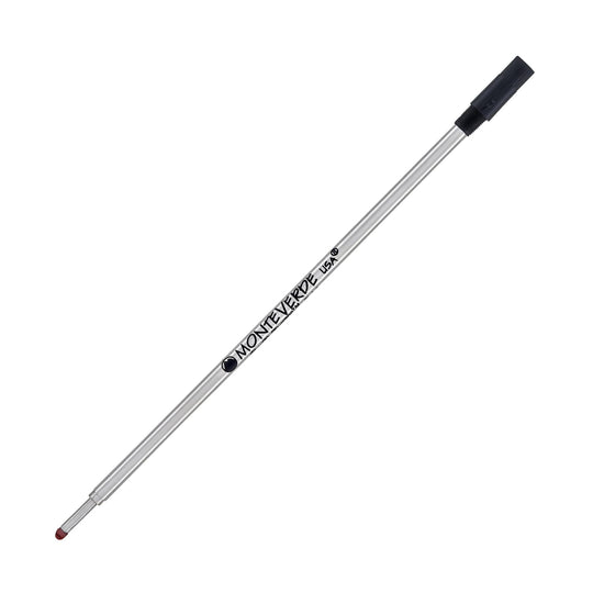 S.T. Dupont Soft Roll Ballpoint Pen Refill in Black by Monteverde - Medium Point