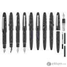 Sailor 1911 King of Pens Fountain Pen in Ebonite ’Tenacious Tabby’ - 21K Gold Fountain Pen
