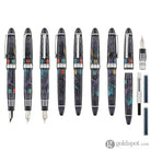 Sailor 1911 Large Ninja Fountain Pen in Tsuki with Silver Trim - 21kt Gold Nib Fountain Pen