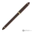 Sailor Compass Fude De Mannen Calligraphy Fountain Pen in Pearl Brown - 40 Degree Fude Calligraphy Pens