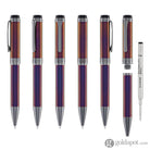 Sailor Cylint Ballpoint Pen in Lantana with Black Ion Trim Ballpoint Pens