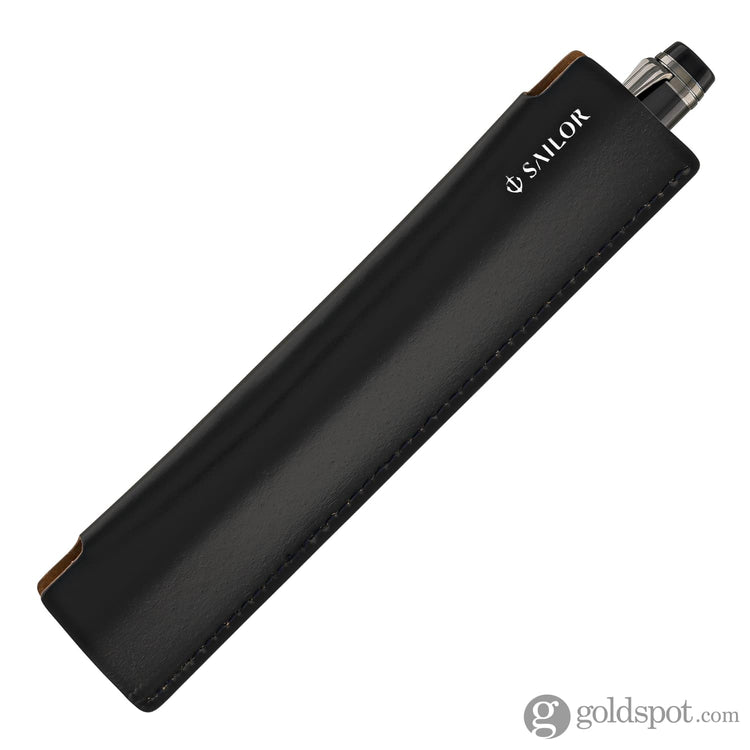 Sailor Cylint Fountain Pen in Black Stainless Steel - 21kt Gold Nib Fountain Pen