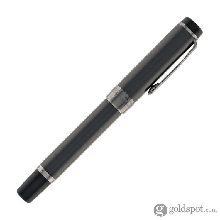 Sailor Cylint Fountain Pen in Matte Black Stainless Steel - 21kt Gold Nib Fountain Pen