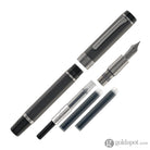 Sailor Cylint Fountain Pen in Matte Black Stainless Steel - 21kt Gold Nib Fountain Pen