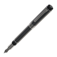 Sailor Cylint Fountain Pen in Matte Black Stainless Steel - 21kt Gold Nib