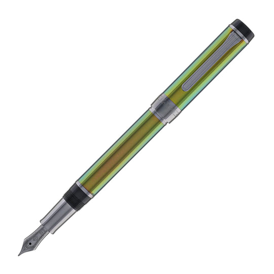 Sailor Cylint Fountain Pen in Scarab with Black Ion Trim - 21kt Gold