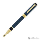 Sailor Cylint Niigata Shikki Fountain Pen in Ruri (Lapis Lazuli Blue) with Gold IP Trim - 21kt Gold Nib Fountain Pen
