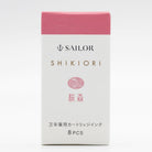 Sailor Four Seasons Shikiori Ink Cartridges in Sakura-Mori (Cherry Blossom Pink) Fountain Pen Cartridges