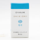 Sailor Four Seasons Shikiori Ink Cartridges in Yuki-Akari (Snow Light Blue) Fountain Pen Cartridges
