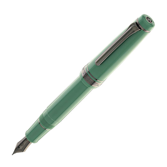 Sailor Pro Gear 'Area 51' Regular Fountain Pen in Alien Green - 21kt Gold