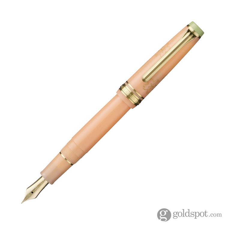 Sailor Pro Gear Slim Japanese Scenery Series Fountain Pen in Hana-ikada - 14kt Gold Medium-Fine Fountain Pen